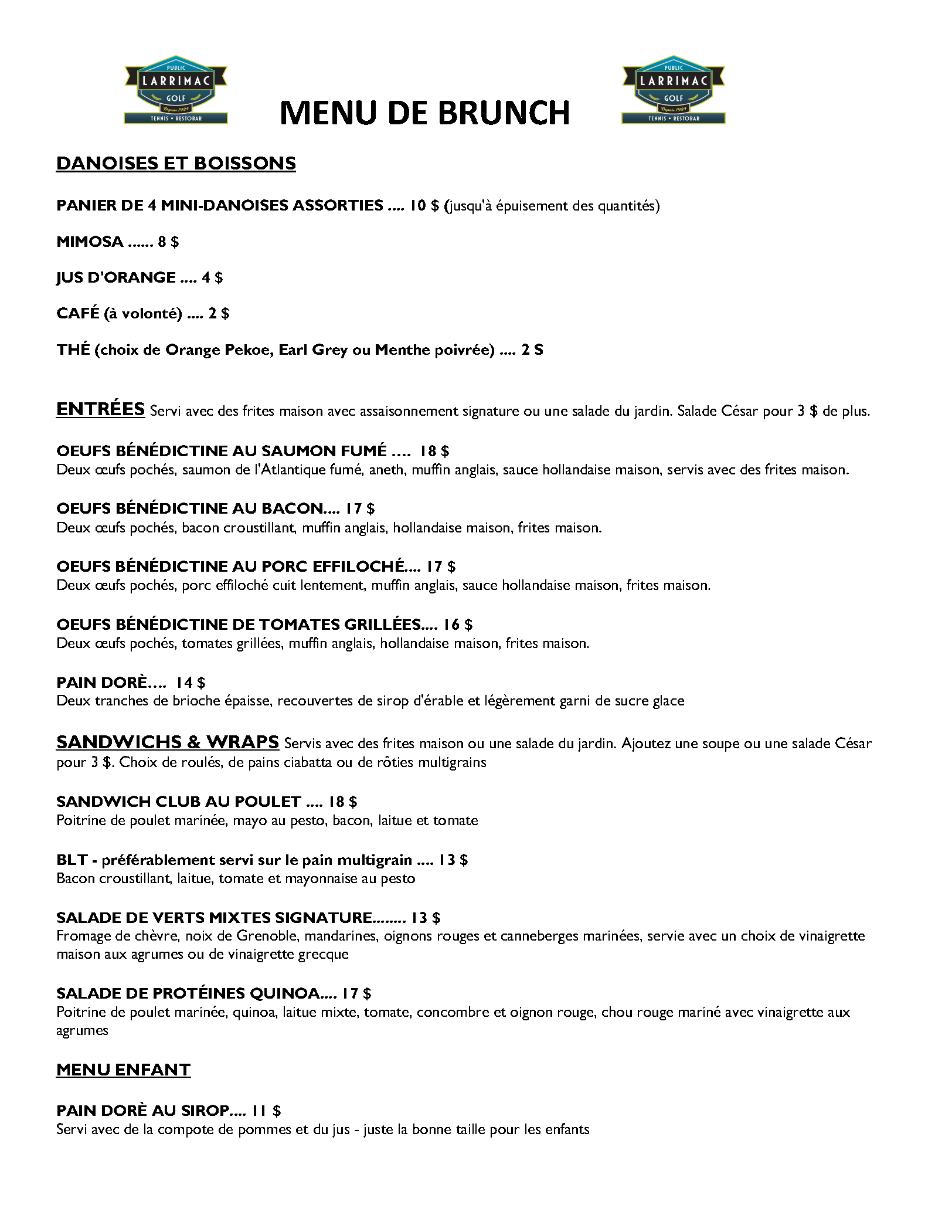 Brunch Menu FR (May 9)